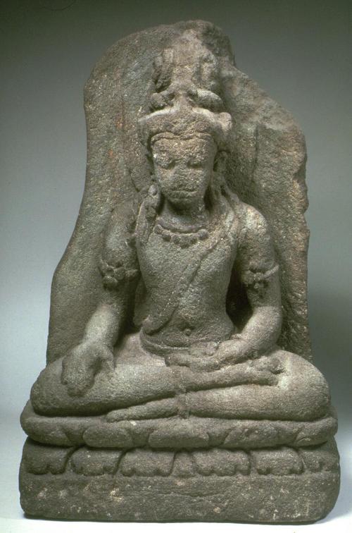 Seated deity