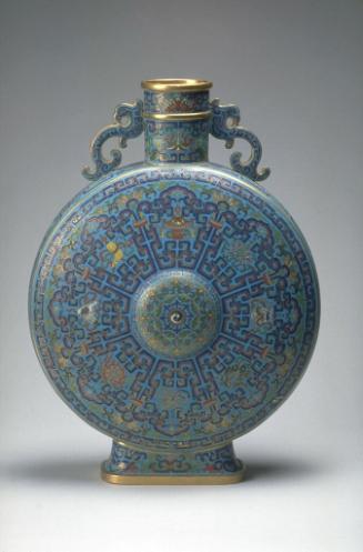 Vase in the shape of a pilgrim's flask