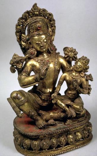 The Hindu Deities Indra and Indrani