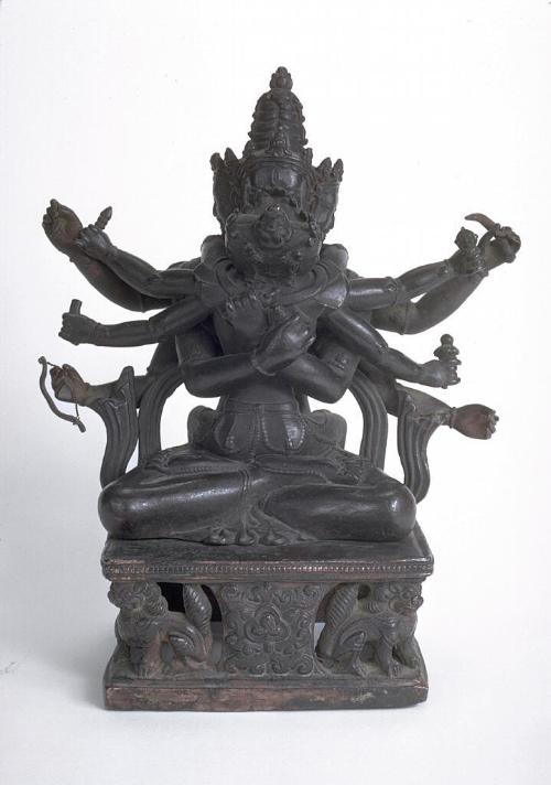 The Buddhist deity Guhyasamaja