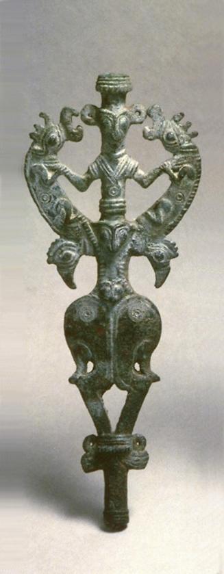 Finial for a standard in the form of the Master of Animals