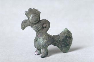 Pendant or amulet in the shape of a rooster