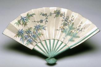 Fan-shaped plate