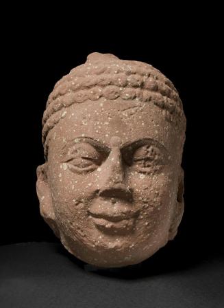 Head of a Buddha image