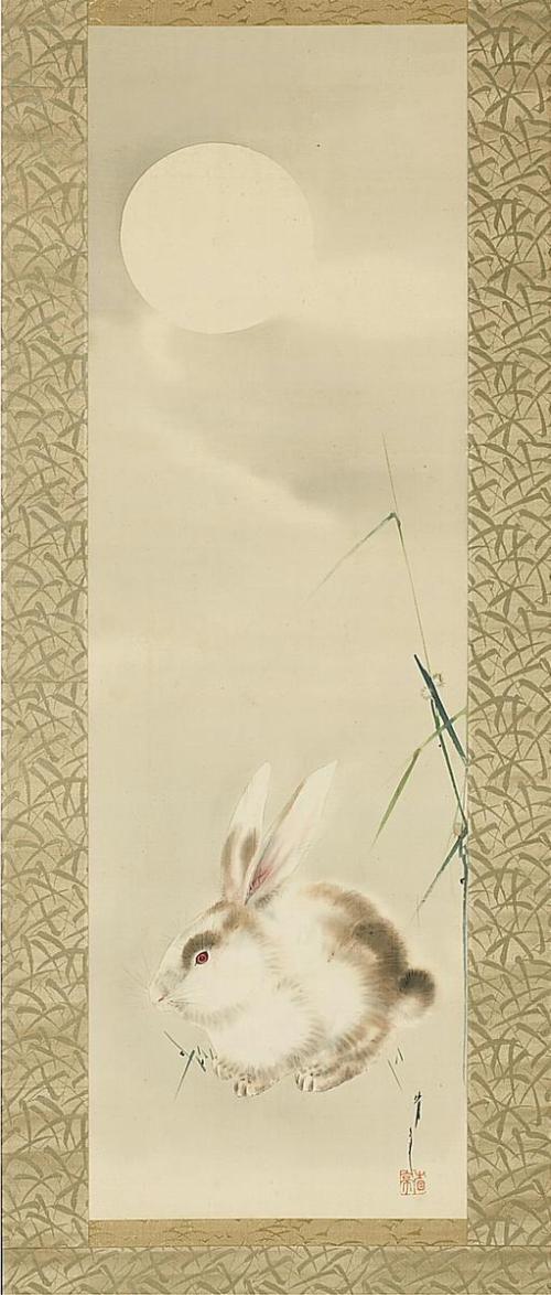 Rabbit and Moon