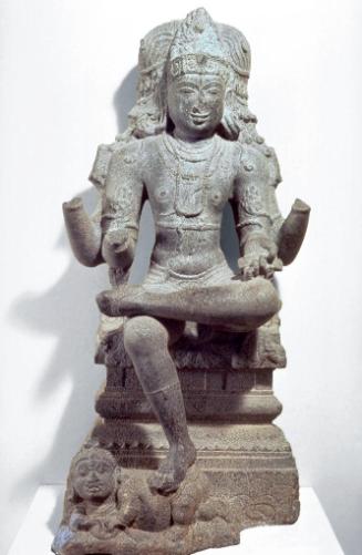 The Hindu deity Shiva as divine teacher