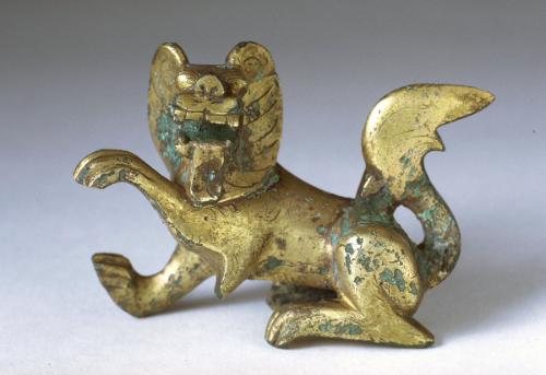 Seated chimera or lion