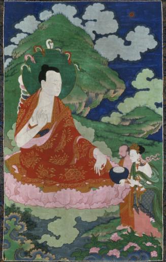 The Buddhist elder Nagarjuna