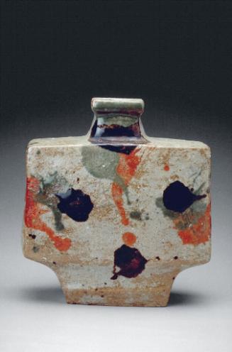 Rectangular bottle with square neck