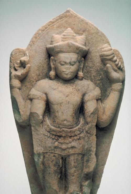 The Hindu deity Vishnu