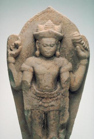 The Hindu deity Vishnu