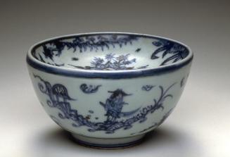 Hot-water bowl with a scene of Daoist deities