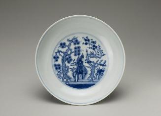 Plate with the Three Friends of Winter