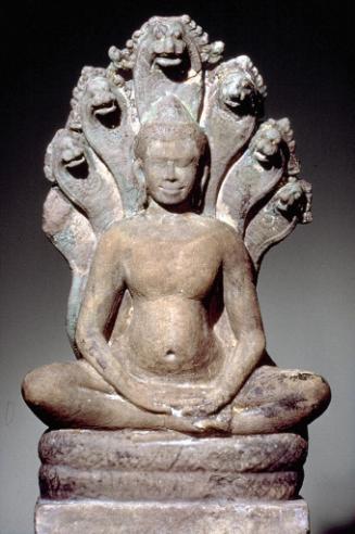 Naga-enthroned Buddha