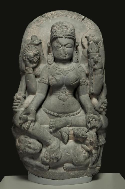 The Hindu deity Durga