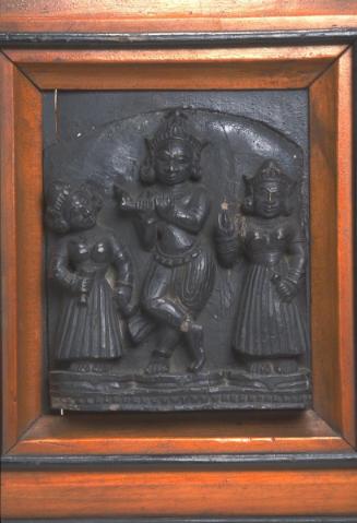 Krishna with consorts