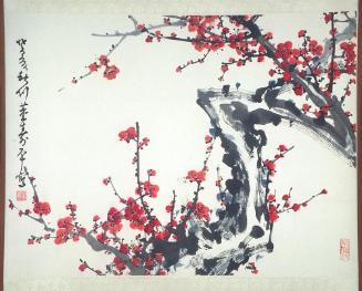 Red Plum Blossoms