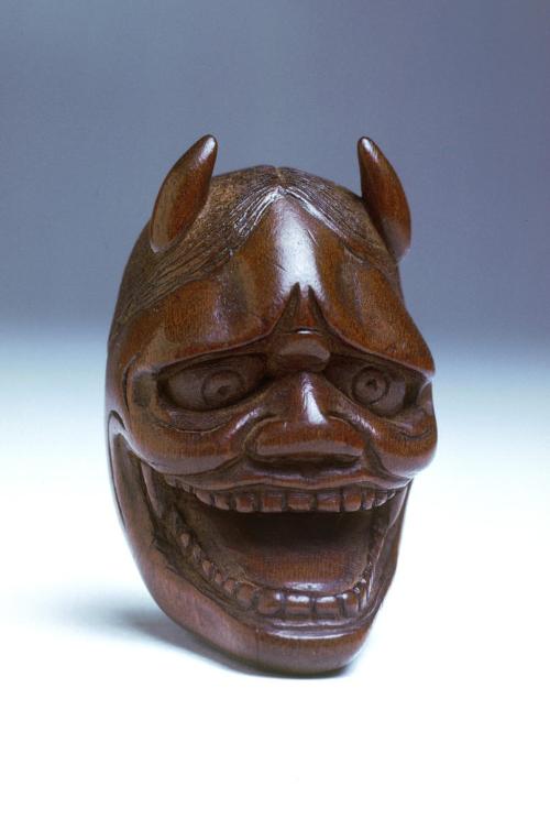 Noh mask of a female demon