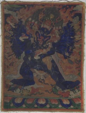 The Buddhist deity Vajrabhairava