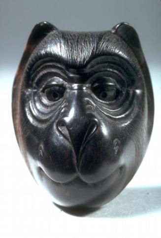 Kyogen raccoon dog mask