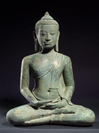 Seated Buddha in meditation