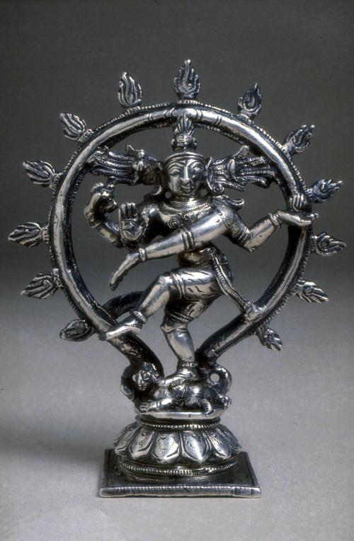 The Hindu deity Shiva dancing