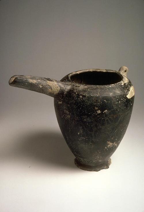 Beak-spouted jug