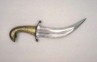 Dagger with hilt in the shape of a parrot's head