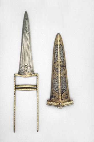 Punch dagger and sheath