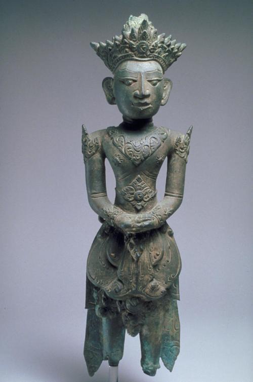 Male ancestral figure, one of a pair