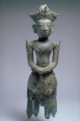 Male ancestral figure, one of a pair