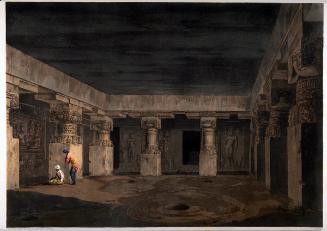 The Ashes of Ravana, Interior View from Hindoo Excavations