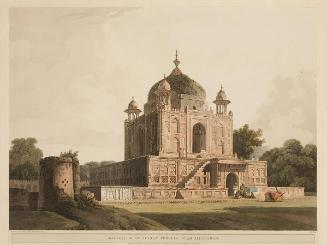 Mausoleum of Sultan Purveiz near Allahabad from Oriental Scenery I