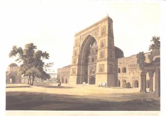 A mosque at Jaunpore from Oriental Scenery III