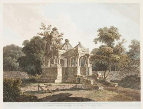 An Ancient Hindoo Temple from Oriental Scenery I