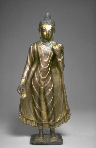 Presumed forgery representing the Buddha Shakyamuni