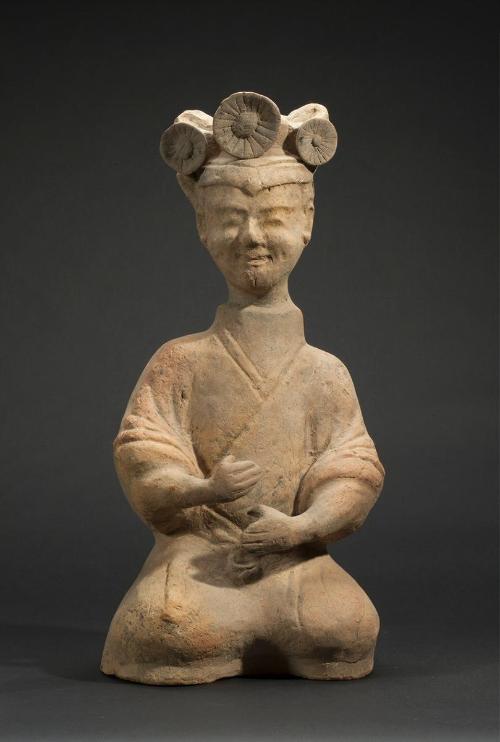 Seated female figure