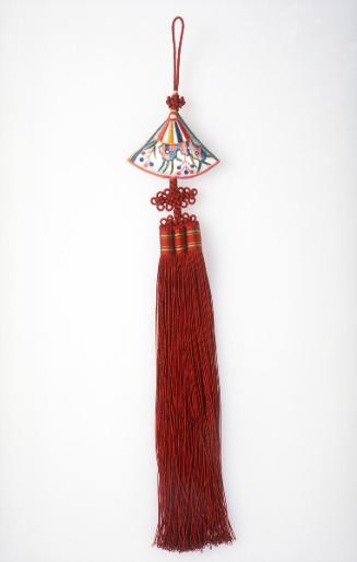 Woman’s pendant (norigae) with fan ornament