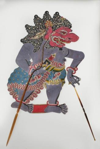 The demon Kala Rahu (?)