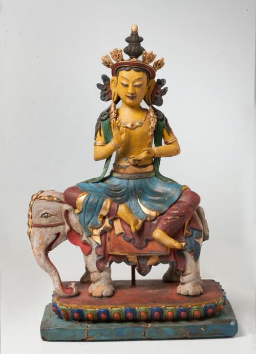 The Buddhist deity Indra