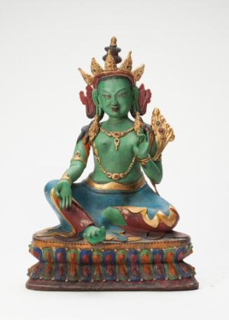 The Buddhist deity Green Tara