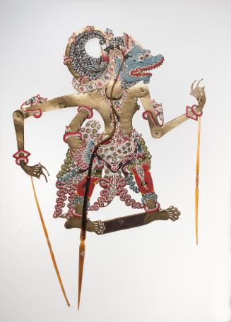 A monkey from the Ramayana, perhaps Anila, assistant to Sugriva