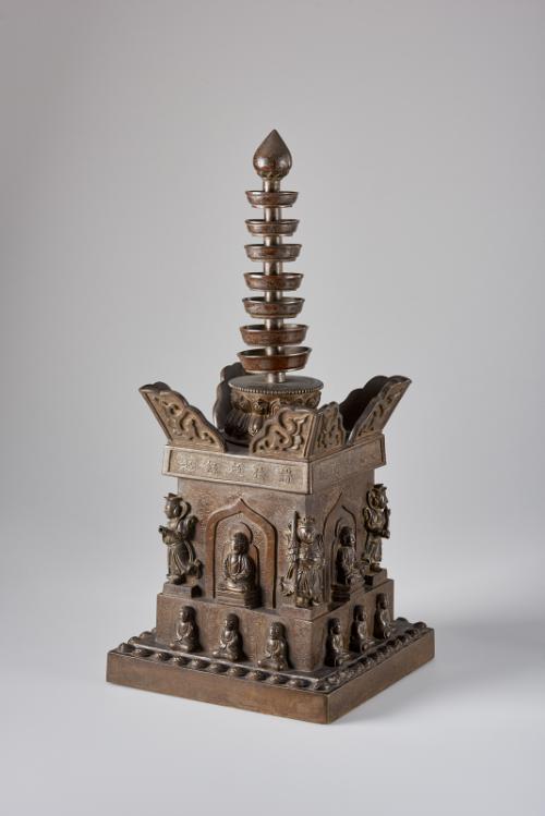 Miniature Buddhist stupa