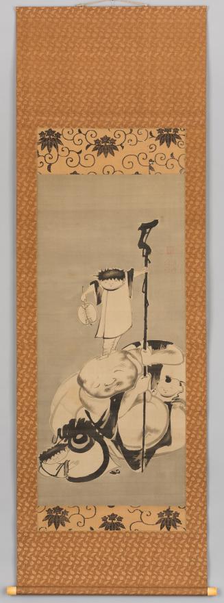 Budai (Hotei) with children