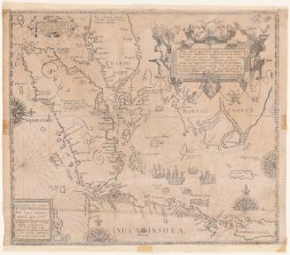 Nova Tabula Insularum Iavae, Sumatrae Borneonis et Aliarum Mallaccam usquae delineata in insula lava ... (A new map of the island of Java, Sumatra, Borneo and as far as Malacca)