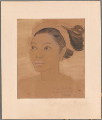 Portrait of a young Balinese woman