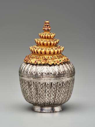 Lidded container from a betel set