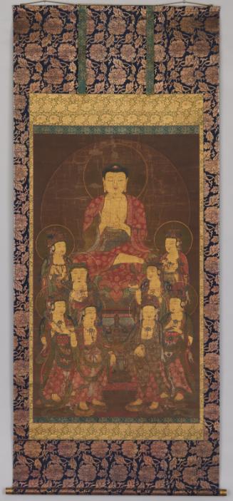 The Buddha Amitabha with the Eight Great Bodhisattvas