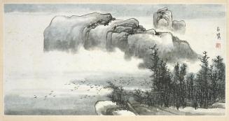 Clouds and Mountains, Inspired by Wong Po-Yeh