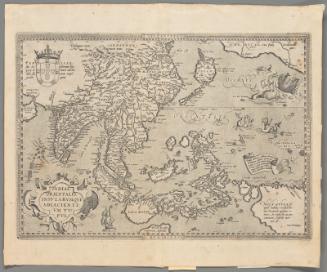 Indiae Orientalis Insularumque Adiacientium Typus; (Map of) the East Indies and Surrounding Islands